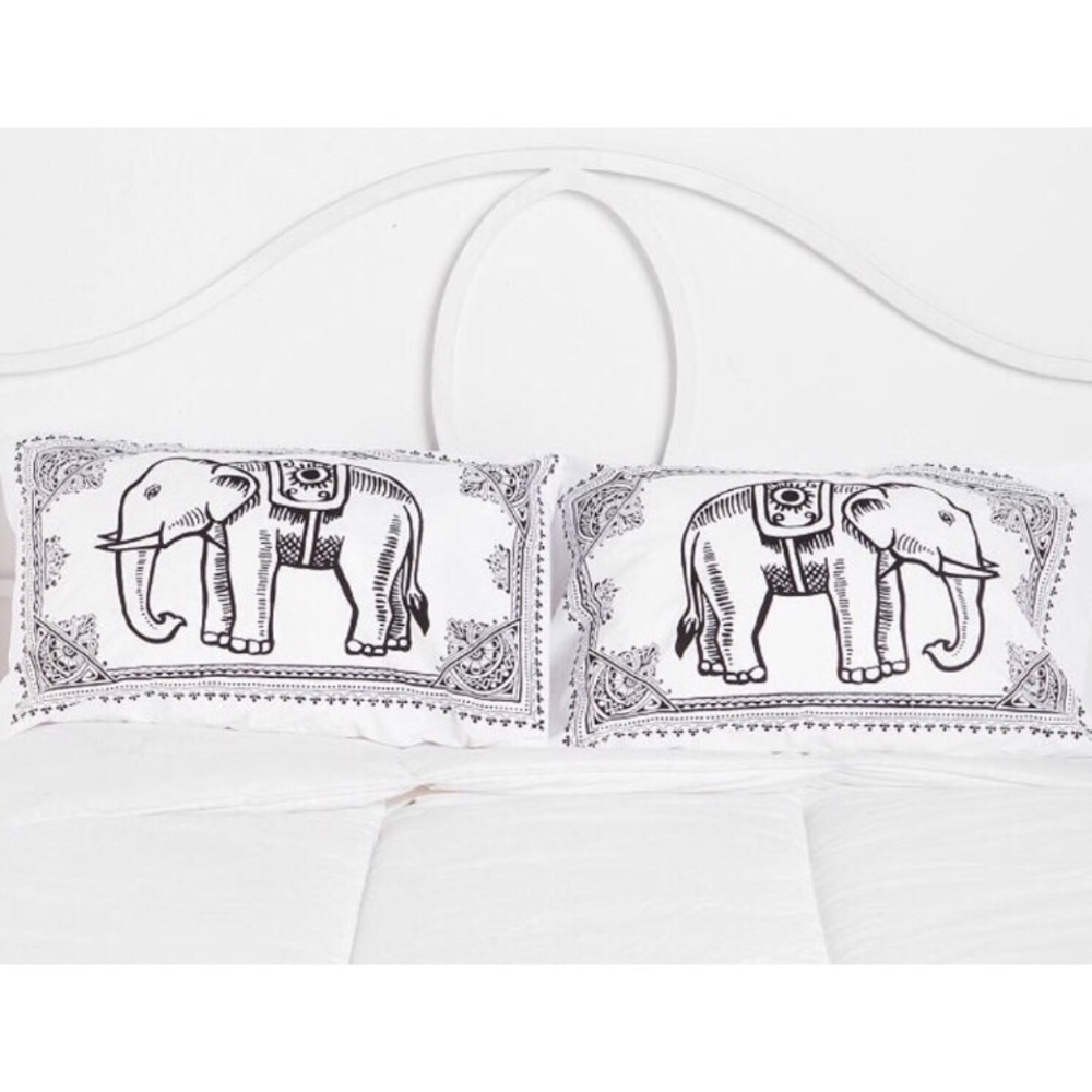 Urban Outfitters Elephant Pillow Cases